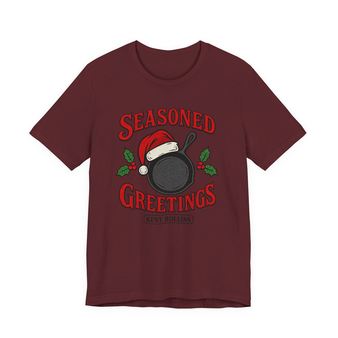Seasoned Greetings Cast Iron Christmas Tee