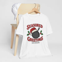 Seasoned Greetings Cast Iron Christmas Tee