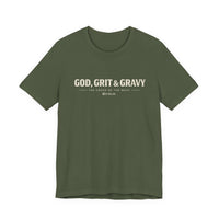 God, Grit & Gravy Tee