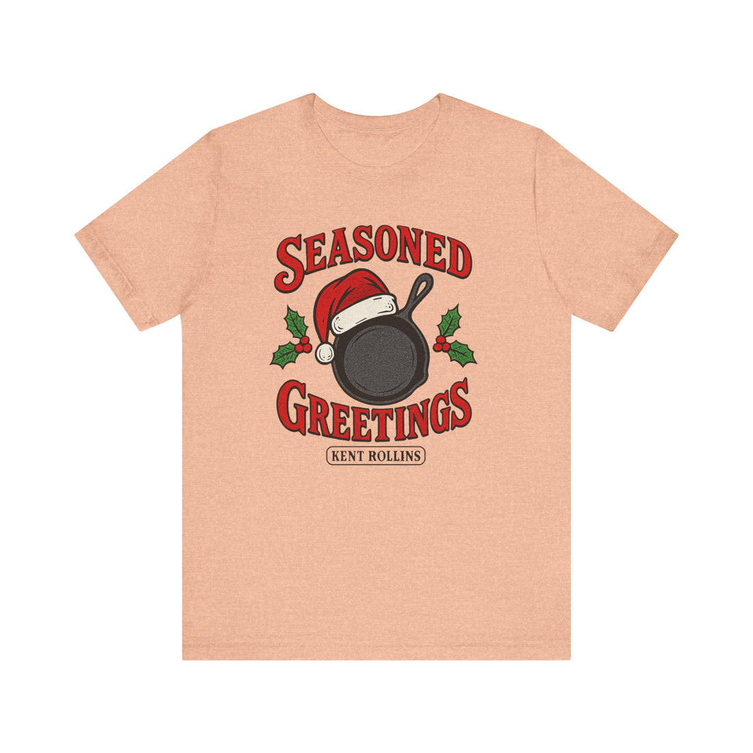 Seasoned Greetings Cast Iron Christmas Tee