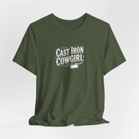 Cast Iron Cowgirl T-Shirt — Adult Unisex Classic Fit