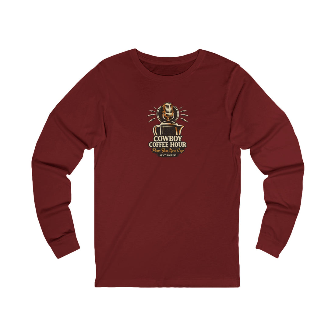 Cowboy Coffee Hour: The Podcast Long Sleeved Tee