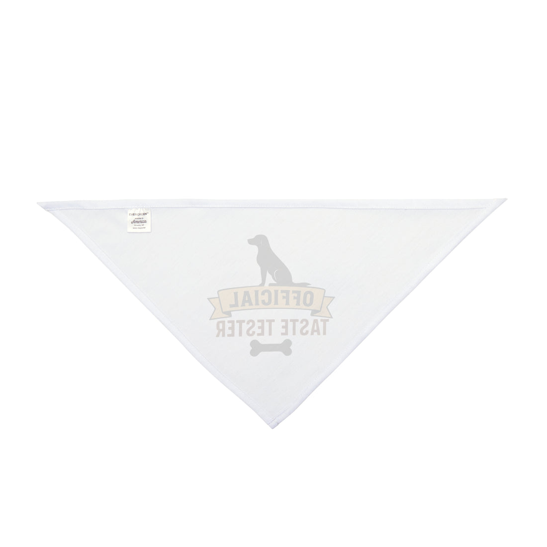 Official Taste Tester Dog Bandana