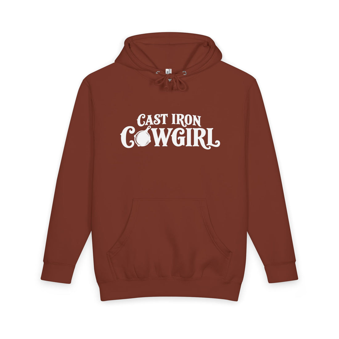 Cast Iron Cowgirl Hoodie — Western Heavyweight Hoodie