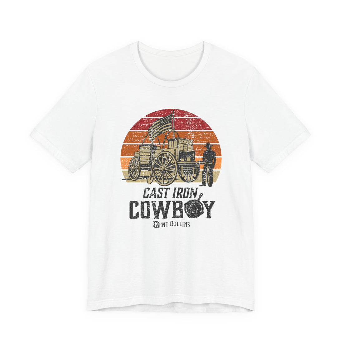 Kent Rollins Cast Iron Cowboy T-Shirt