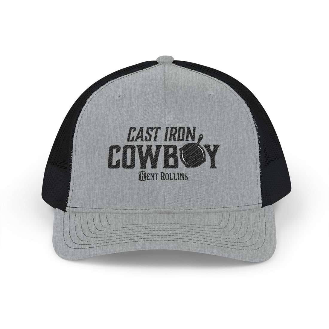 Cast Iron Cowboy Embroidered Trucker Cap
