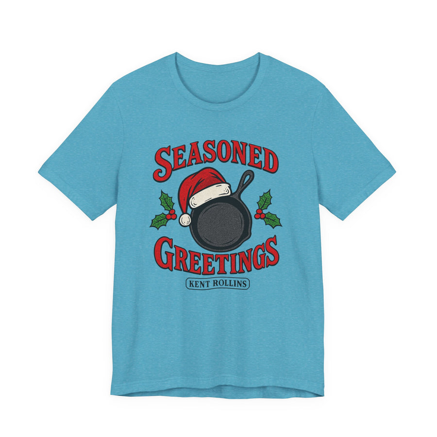Seasoned Greetings Cast Iron Christmas Tee