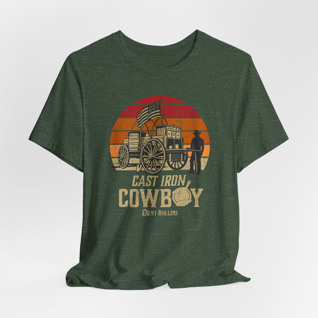 Kent Rollins Cast Iron Cowboy T-Shirt