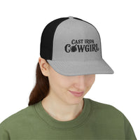 Cast Iron Cowgirl Snapback Trucker Cap