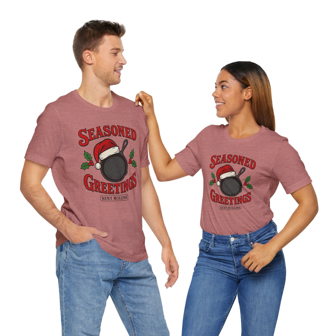 Seasoned Greetings Cast Iron Christmas Tee