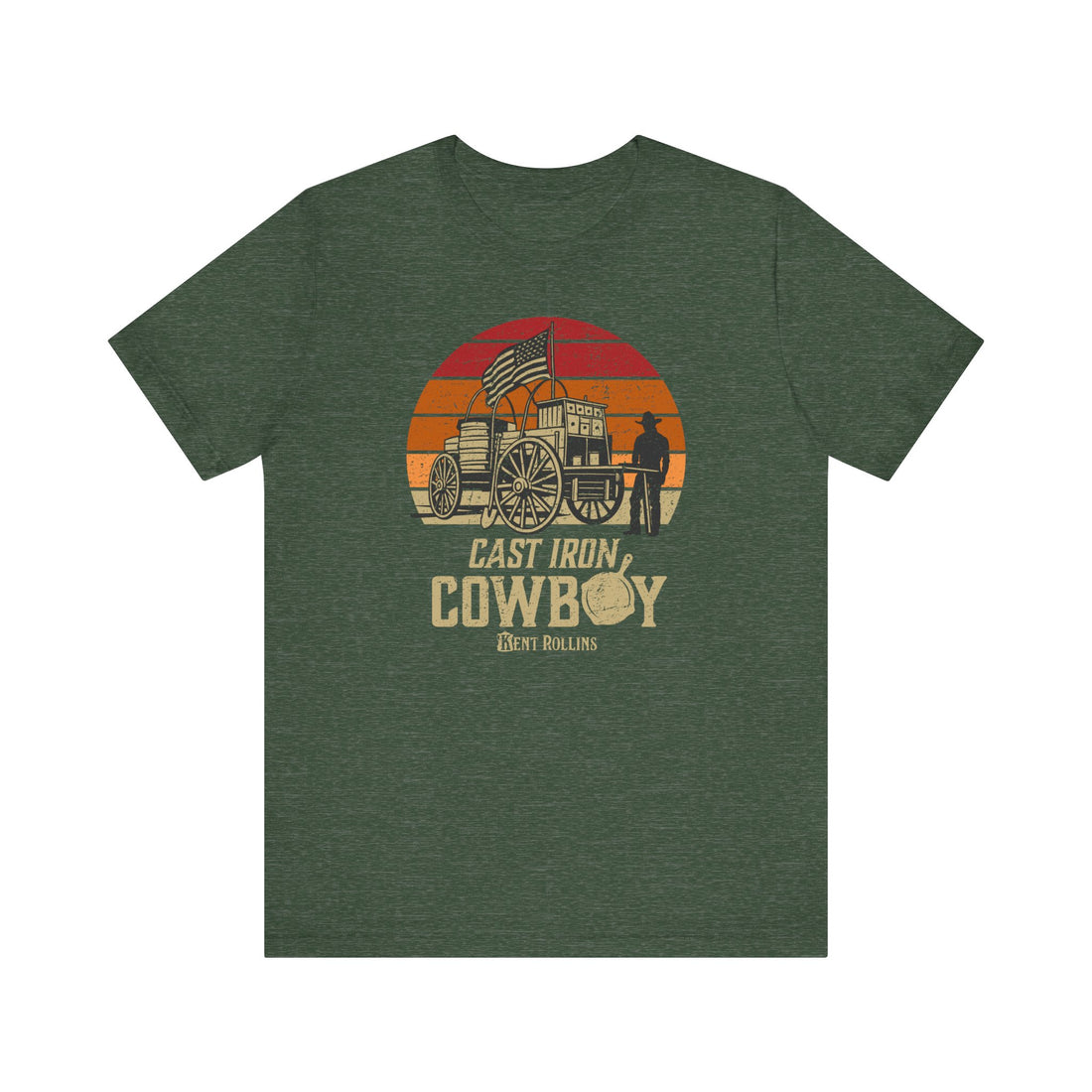 Kent Rollins Cast Iron Cowboy T-Shirt