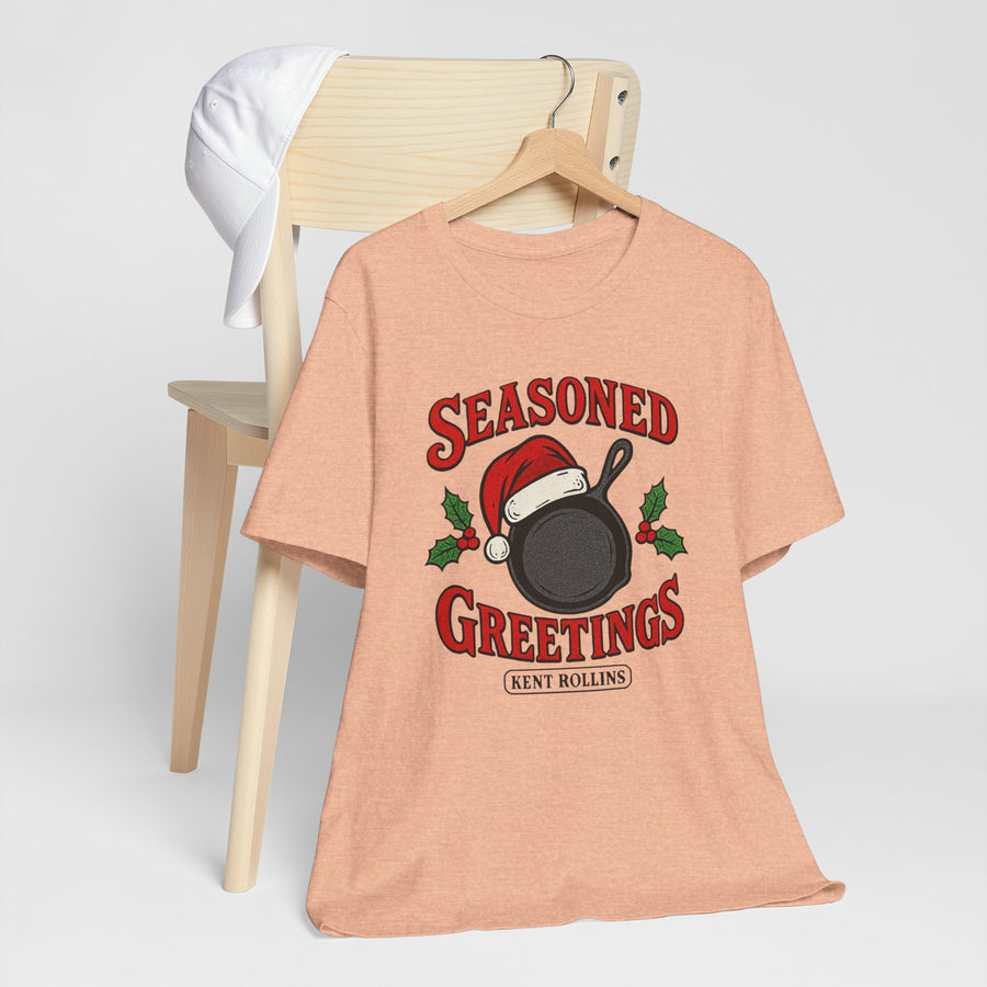 Seasoned Greetings Cast Iron Christmas Tee