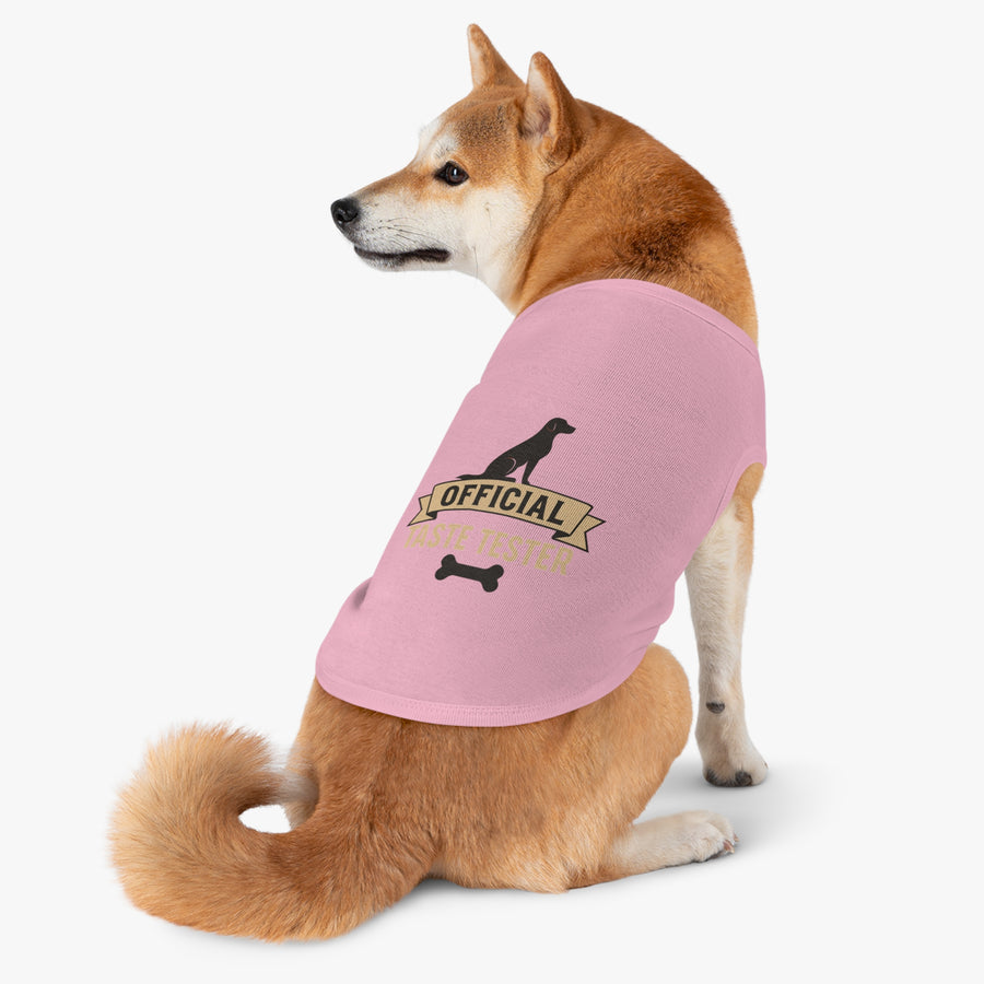 Official Taste Tester Pet Tank Top
