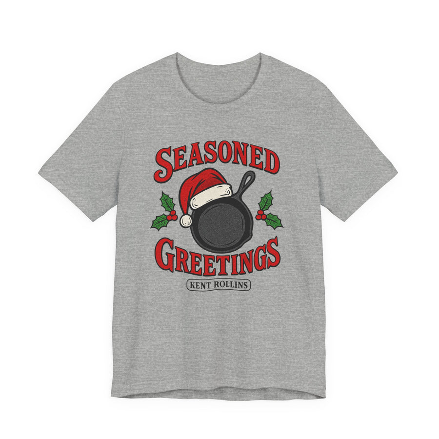 Seasoned Greetings Cast Iron Christmas Tee