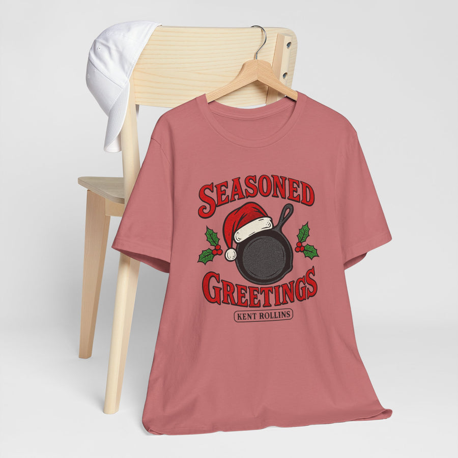 Seasoned Greetings Cast Iron Christmas Tee