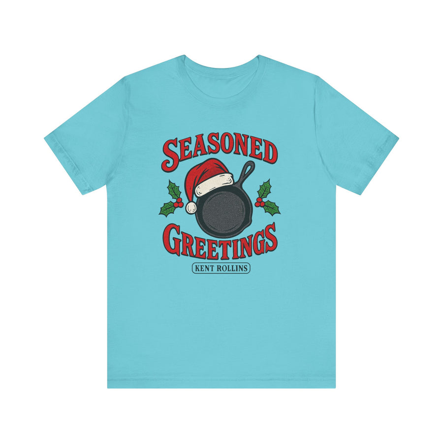 Seasoned Greetings Cast Iron Christmas Tee