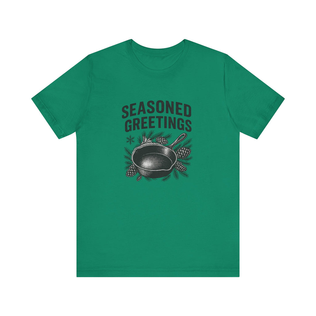 Seasoned Greetings Holiday T-Shirt for Adults