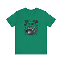 Seasoned Greetings Holiday T-Shirt for Adults