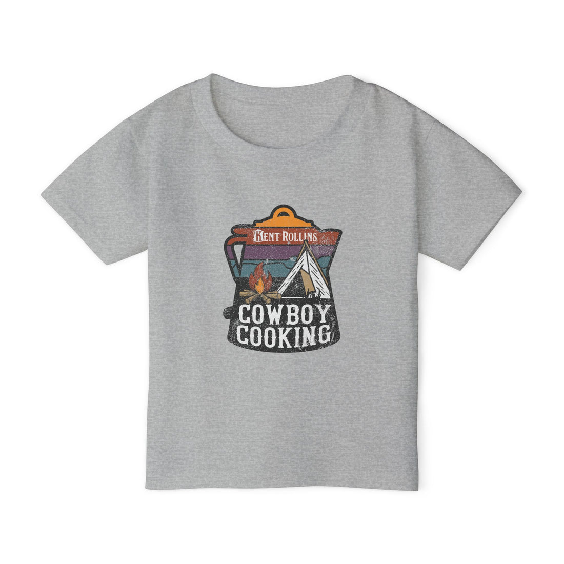 Cute Cowboy Cooking Toddler T-shirt