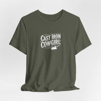 Cast Iron Cowgirl T-Shirt — Adult Unisex Classic Fit