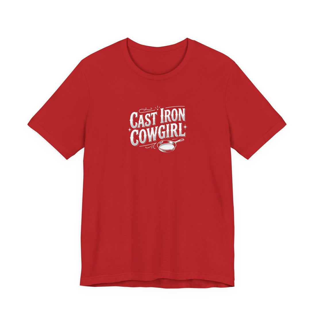 Cast Iron Cowgirl T-Shirt — Adult Unisex Classic Fit