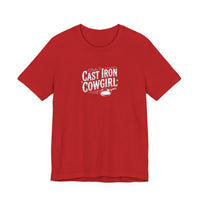 Cast Iron Cowgirl T-Shirt — Adult Unisex Classic Fit
