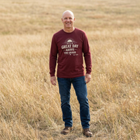 It's a Great Day Above the Grass Long Sleeved Tee