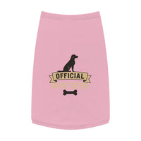 Official Taste Tester Pet Tank Top