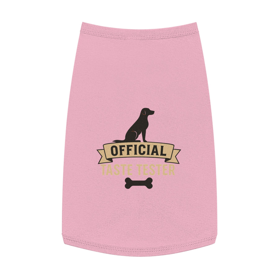 Official Taste Tester Pet Tank Top