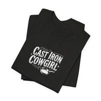 Cast Iron Cowgirl T-Shirt — Adult Unisex Classic Fit