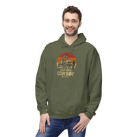 Cast Iron Cowboy - Kent Rollins' Adult Unisex Hoodie w/Front Pockets