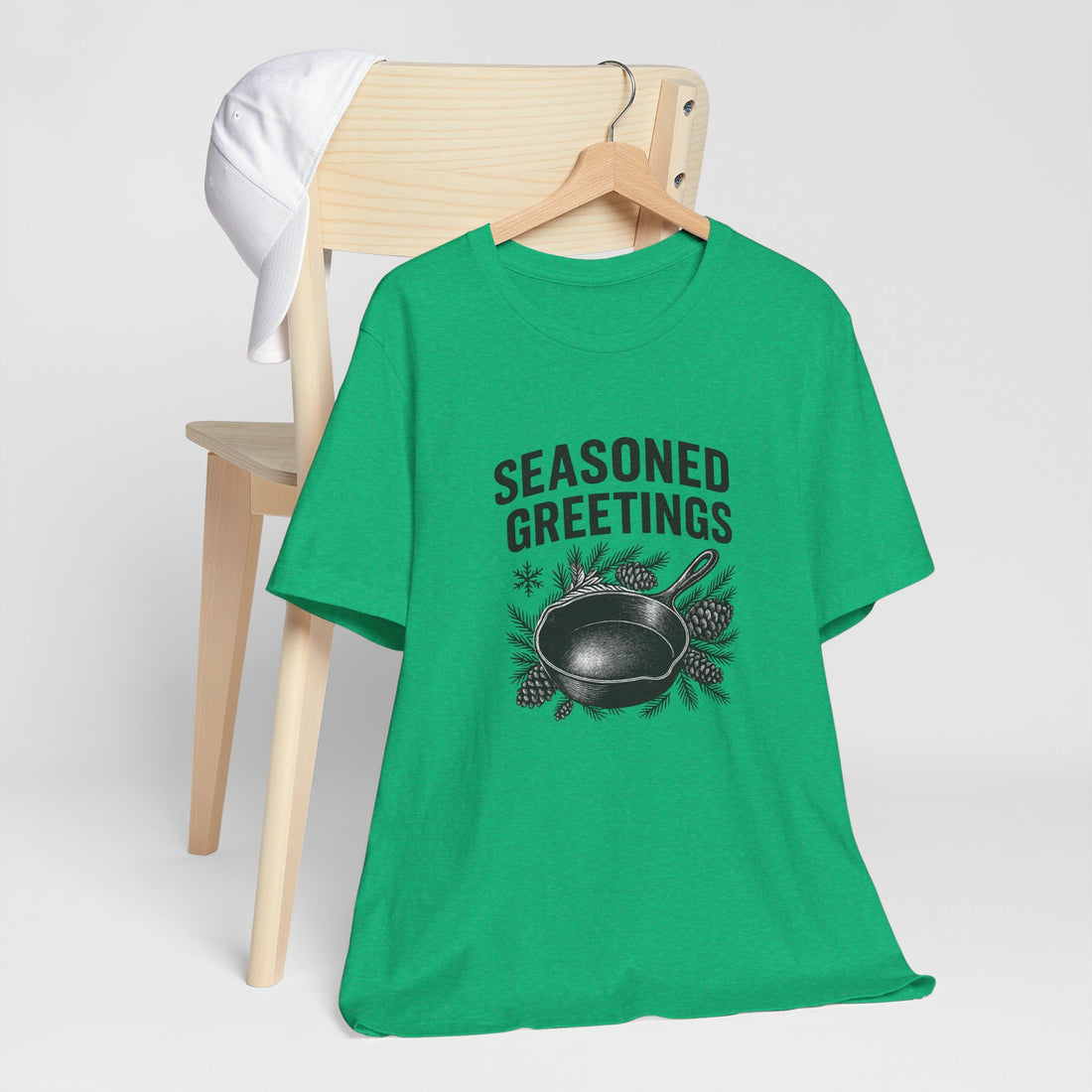 Seasoned Greetings Holiday T-Shirt for Adults