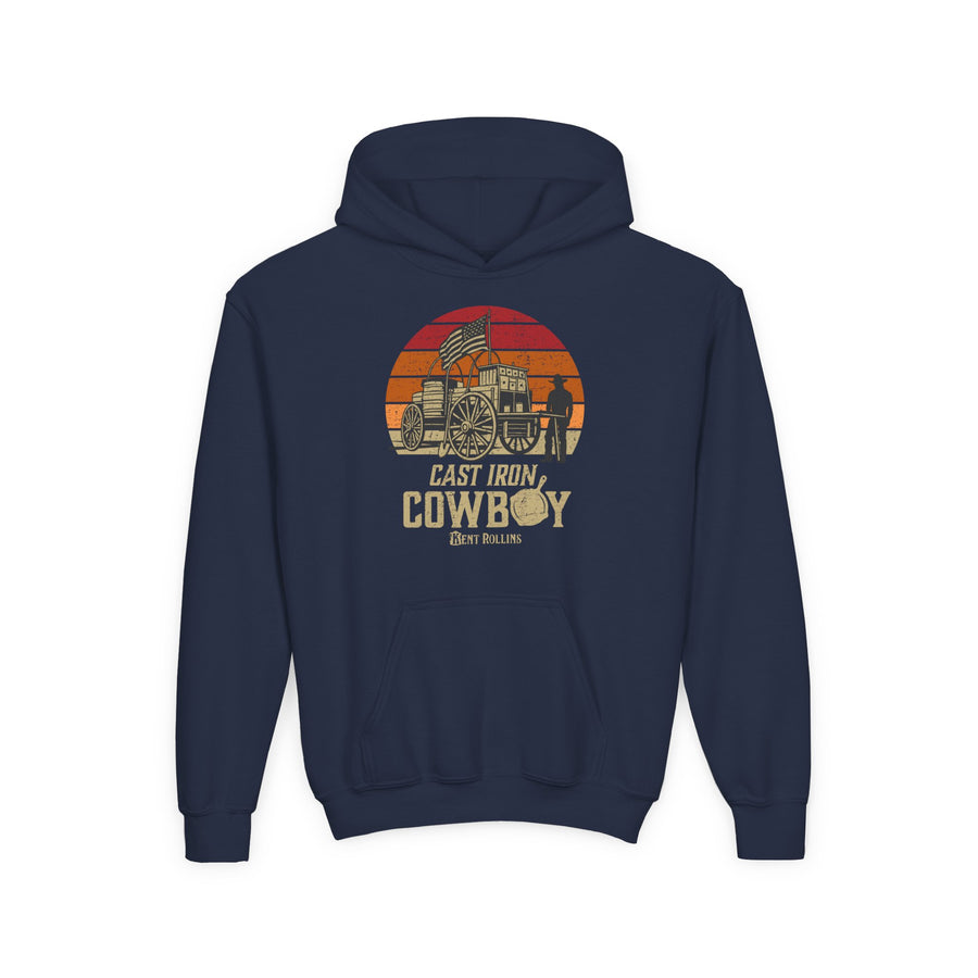 Cast Iron Cowboy Kids Hoodie
