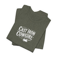 Cast Iron Cowgirl T-Shirt — Adult Unisex Classic Fit