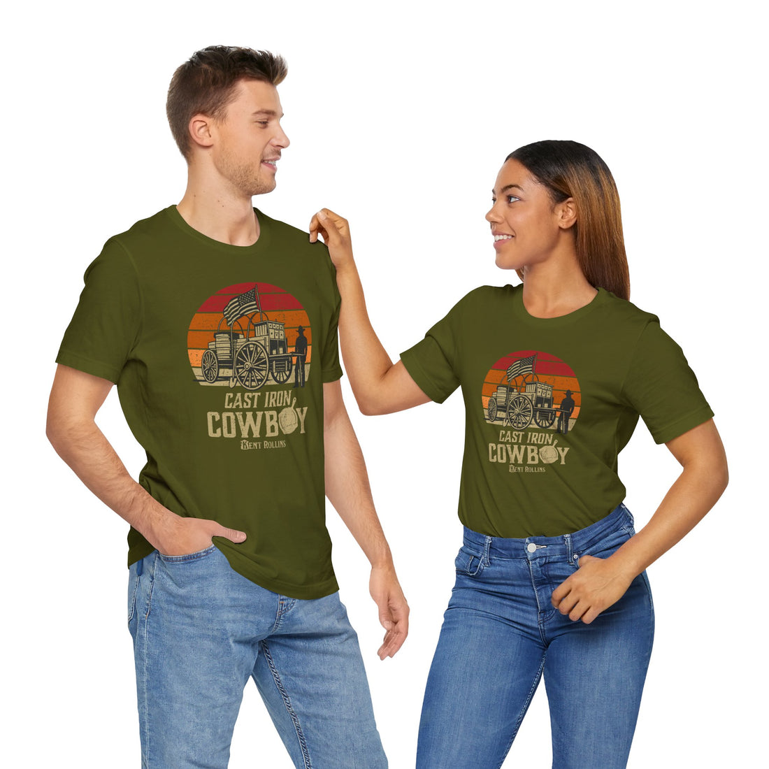 Kent Rollins Cast Iron Cowboy T-Shirt