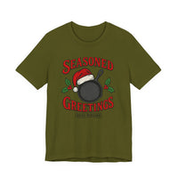 Seasoned Greetings Cast Iron Christmas Tee