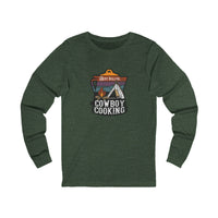 Cowboy Cooking Coffee Pot Long Sleeve Tee