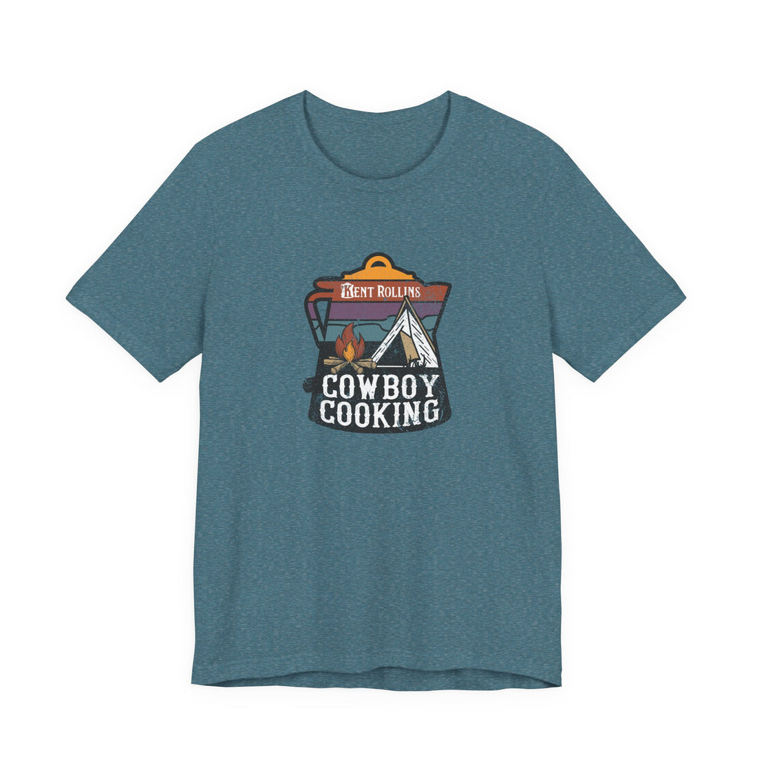 Kent Rollins Cowboy Coffee Pot T-Shirt