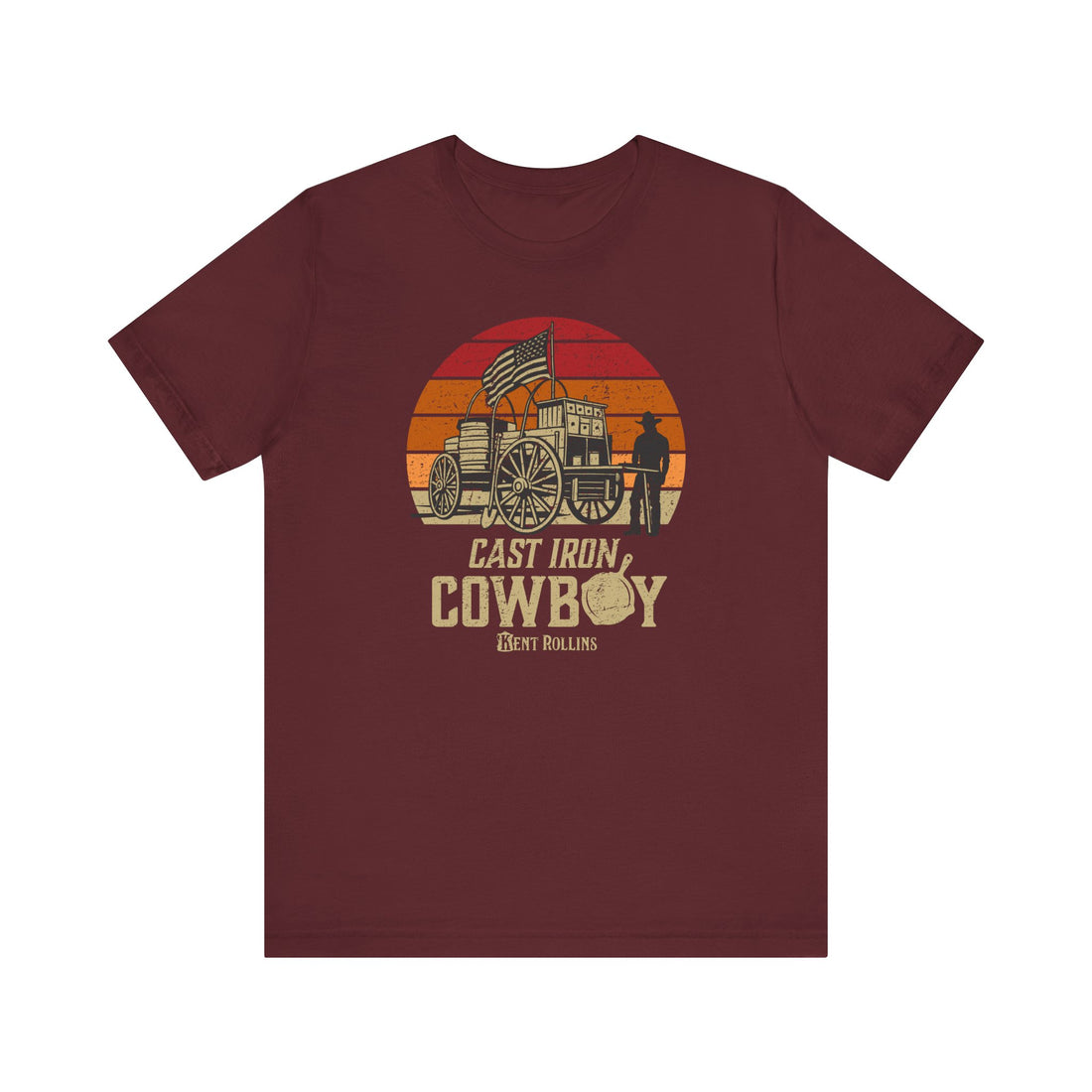 Kent Rollins Cast Iron Cowboy T-Shirt