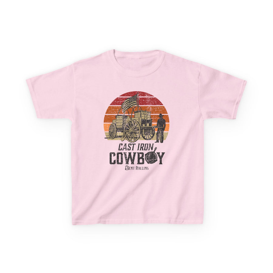 Cast Iron Cowboy Kids Heavy Cotton Tee