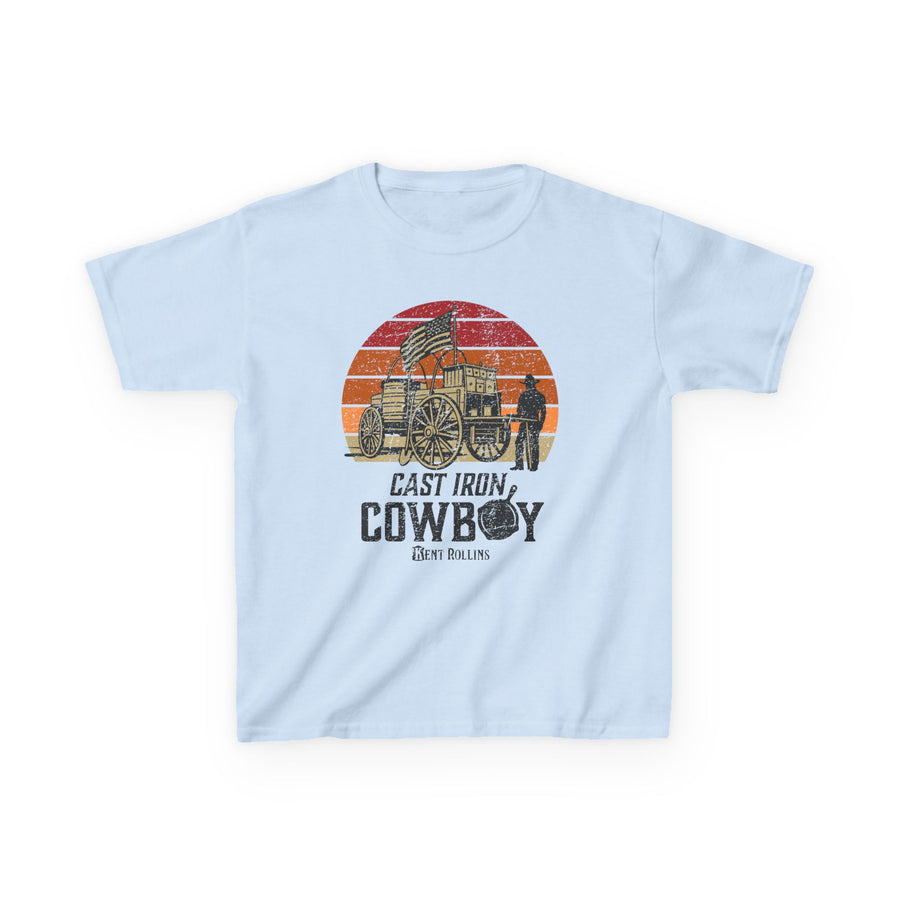 Cast Iron Cowboy Kids Heavy Cotton Tee