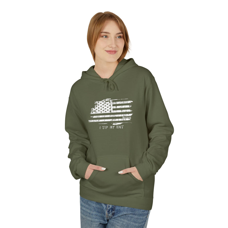 I Tip My Hat Fleece Hoodie