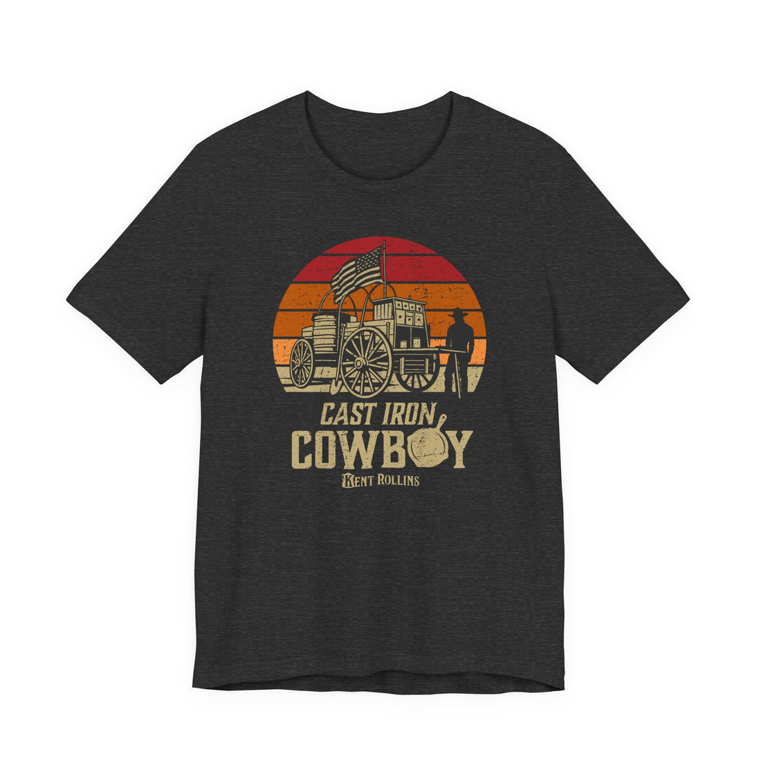 Kent Rollins Cast Iron Cowboy T-Shirt