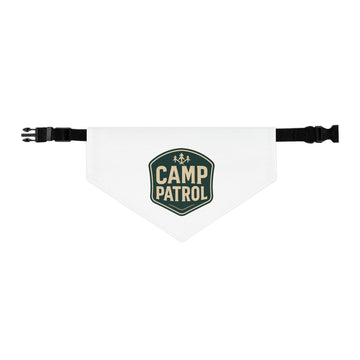 Camp Patrol Pet Bandana Collar