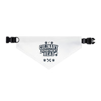 Culinary Department Head Pet Bandana Collar
