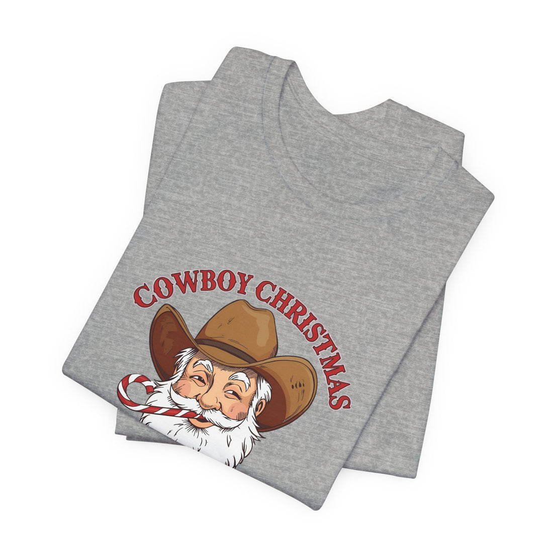Cowboy Christmas Unisex Adult T-Shirt