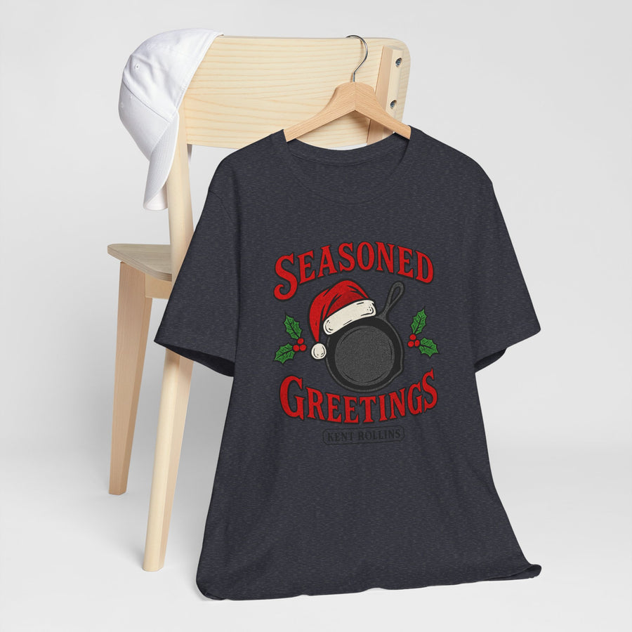 Seasoned Greetings Cast Iron Christmas Tee