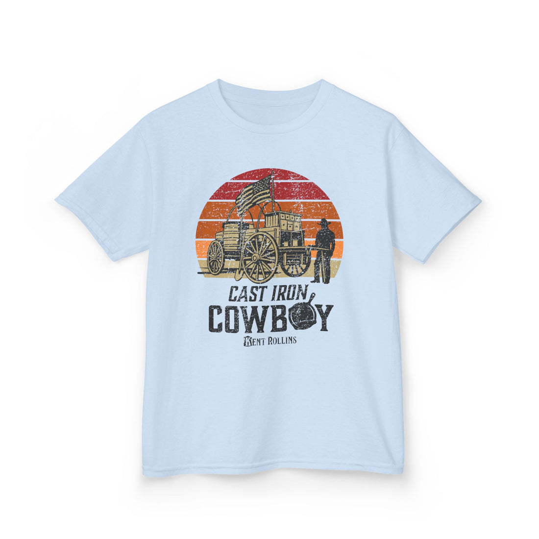 Cast Iron Cowboy Kids Heavy Cotton Tee