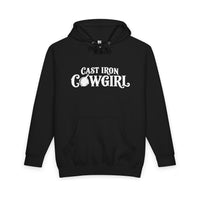 Cast Iron Cowgirl Hoodie — Western Heavyweight Hoodie