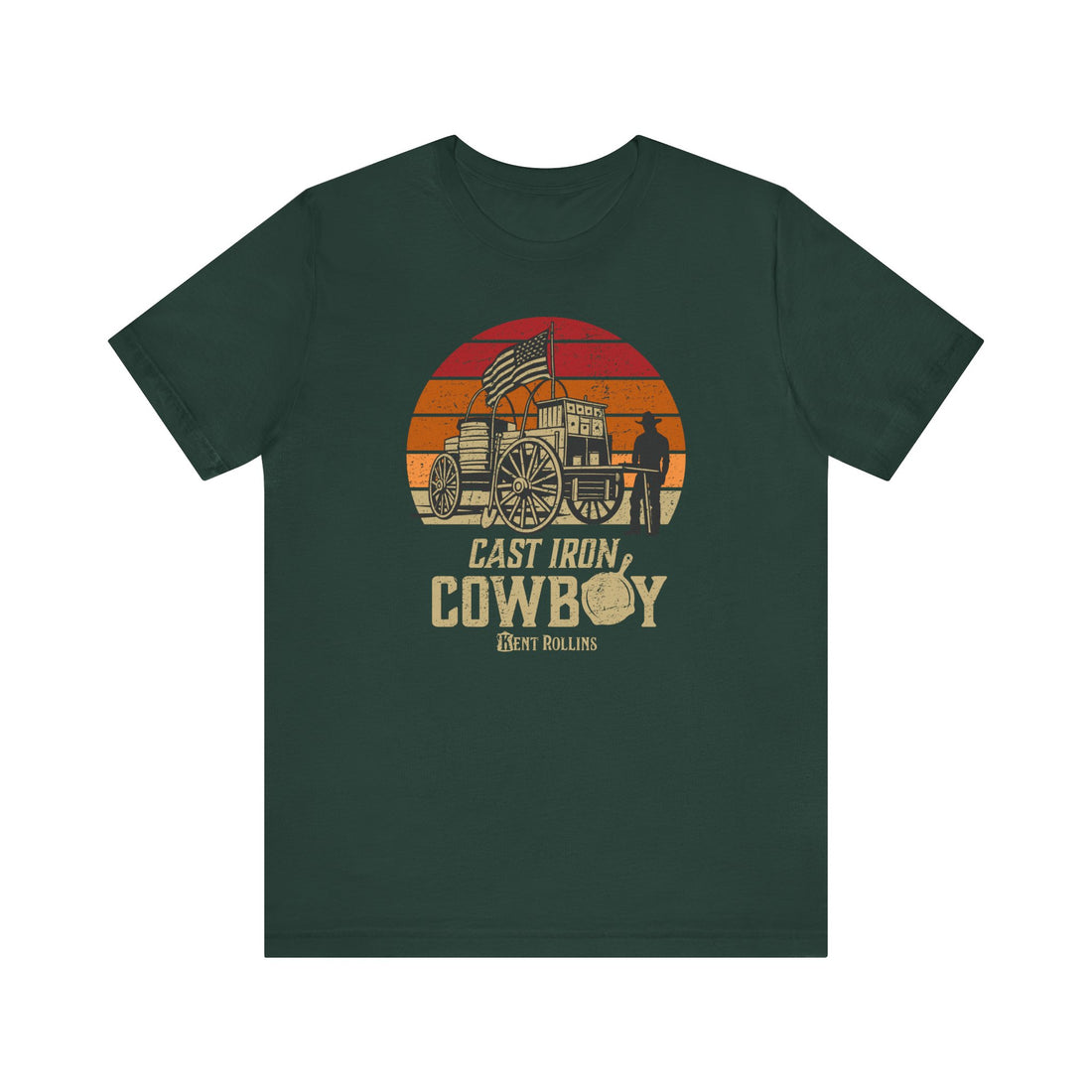 Kent Rollins Cast Iron Cowboy T-Shirt
